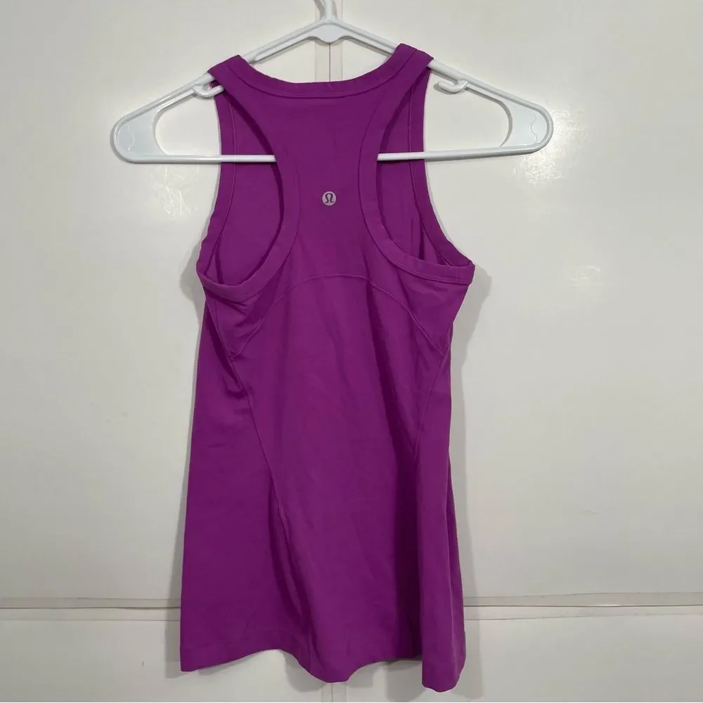 LuLuLemon Purple Activewear Tank Top